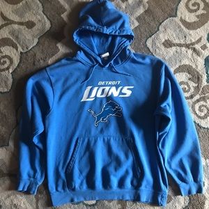 Majestic Detroit Lions hoodie large